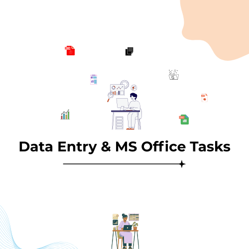 data entry ms office tasks