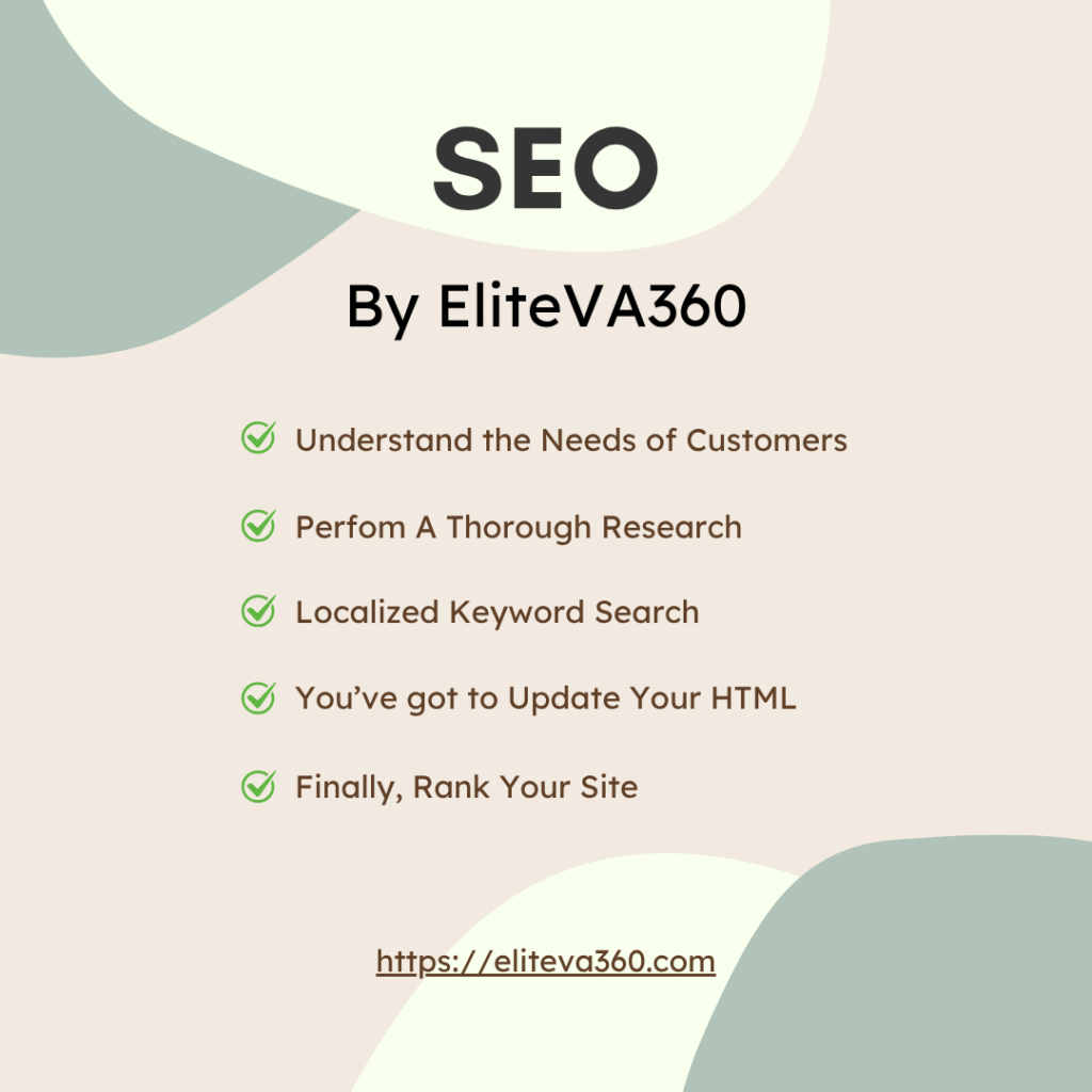 Eliteva360 search engine optimization team